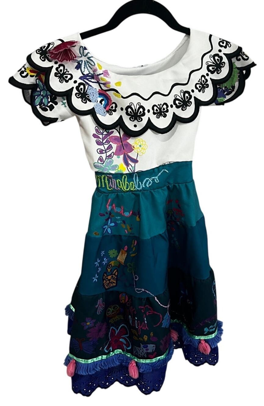 Disney Encanto Costume Dress Size 4 Mirabel